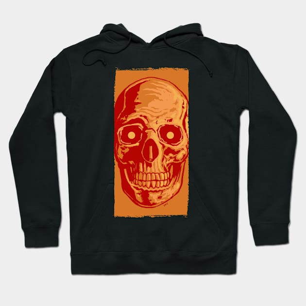 Halloween Skull Hoodie by D.W. Frydendall